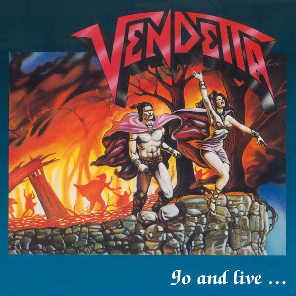 Vendetta (4) : Go And Live......Stay And Die (LP, Album, Ltd, Num, Red)