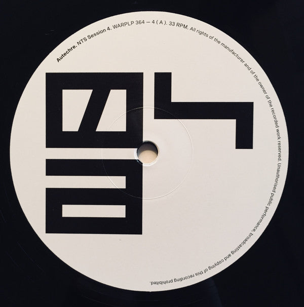 Autechre : NTS Session 4 (3xLP)