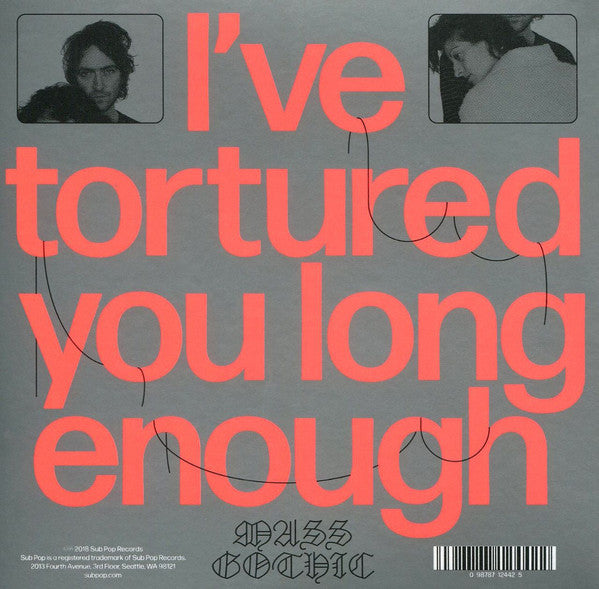 Mass Gothic : I've Tortured You Long Enough (CD, Album)