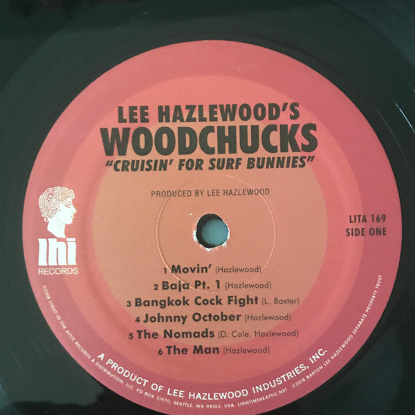 Lee Hazlewood's Woodchucks : Cruisin' For Surf Bunnies (LP, Album, RM)