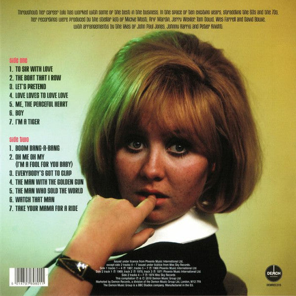 Lulu : The Best Of 1967-1975 (LP, Comp, Red)