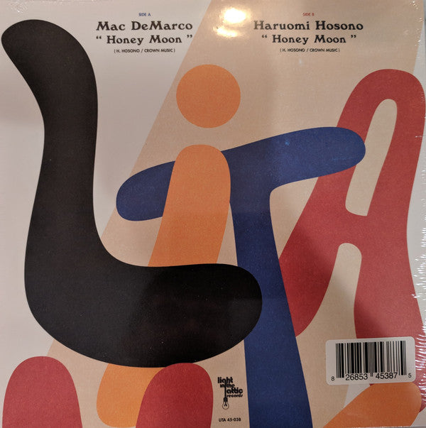 Mac DeMarco / Haruomi Hosono : Honey Moon (7", Single, Tra)