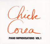 Chick Corea : Piano Improvisations Vol. 1 (CD, Album, RE)