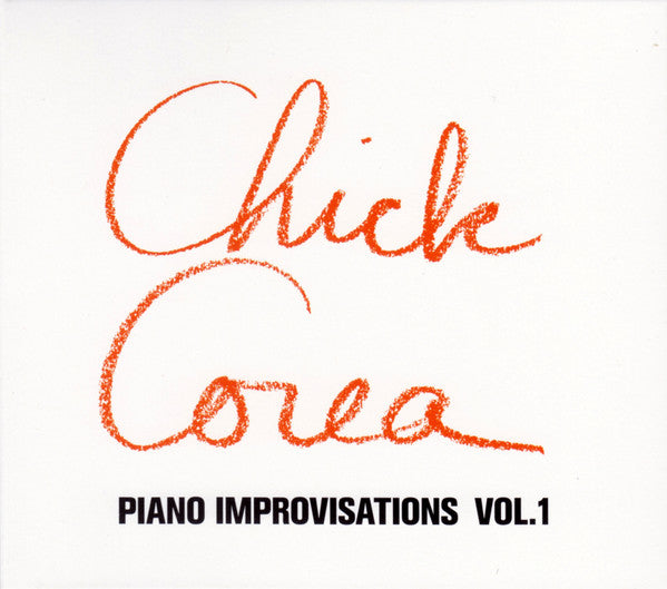 Chick Corea : Piano Improvisations Vol. 1 (CD, Album, RE)