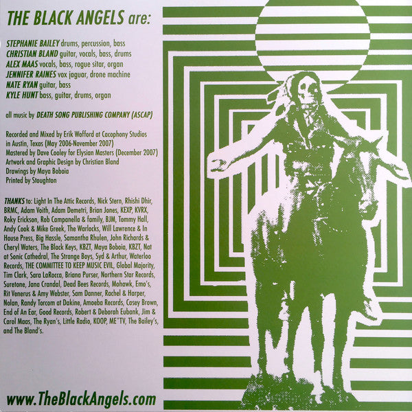 The Black Angels : Directions To See A Ghost (3xLP, Album, RP)