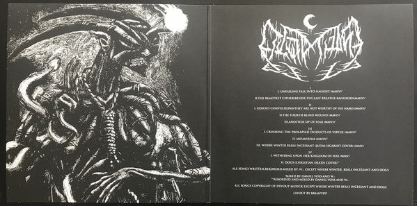 Leviathan (5) : Unfailing Fall Into Naught (2xLP, Comp)