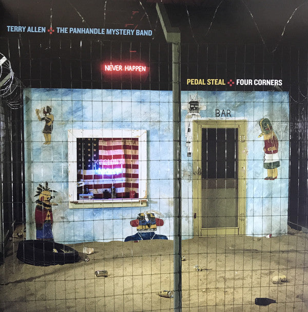 Terry Allen & The Panhandle Mystery Band : Pedal Steal + Four Corners (LP, Album, RE, RM + CD, Album, RE, RM + CD, RM + C)