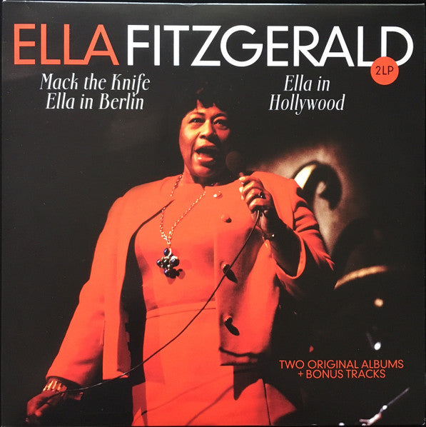 Ella Fitzgerald : Mack The Knife - Ella In Berlin / Ella In Hollywood (2xLP, Comp, RE, Gat)