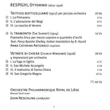 Ottorino Respighi, Anna Caterina Antonacci, Orchestre Philharmonique De Liège, John Neschling : Church Windows, Etc. (SACD, Hybrid, Multichannel, Album)