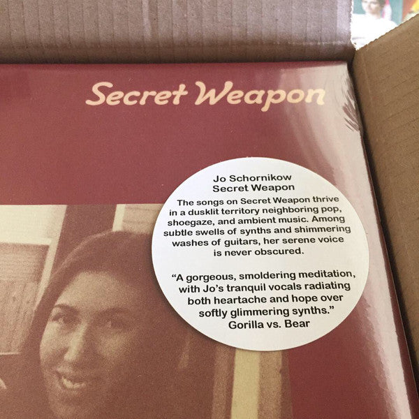 Jo Schornikow : Secret Weapon (LP, Album, Ltd, Whi)