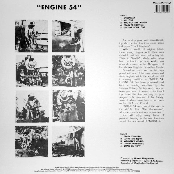 The Ethiopians : Engine 54 (LP, Album, RE)