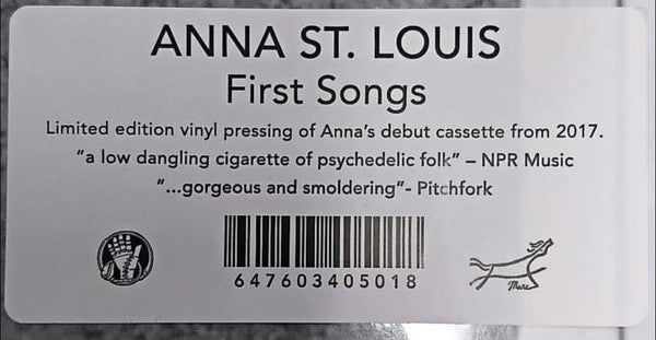 Anna St. Louis : First Songs (12", MiniAlbum)