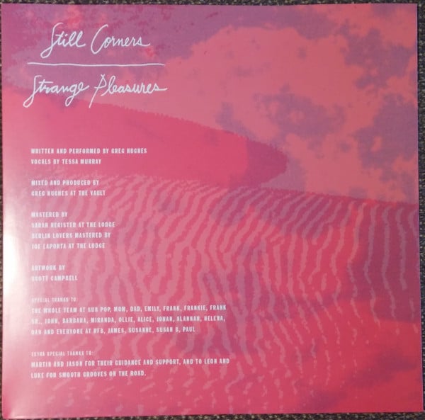 Still Corners : Strange Pleasures (LP, Album, Ltd, RE, Gol)