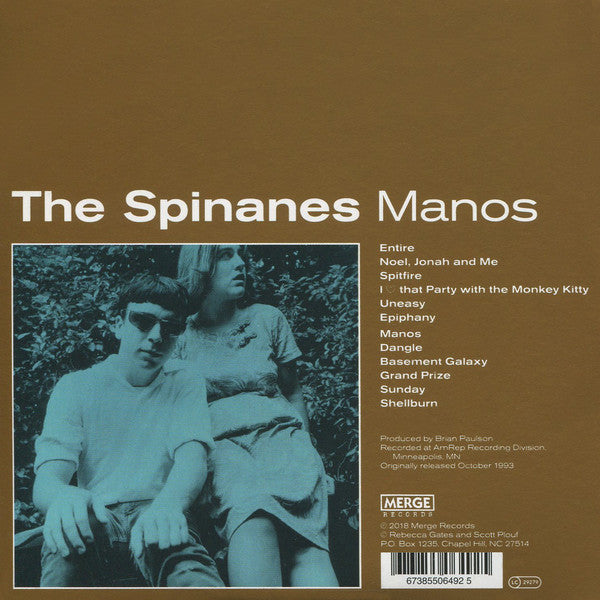 The Spinanes : Manos (CD, Album, RE)