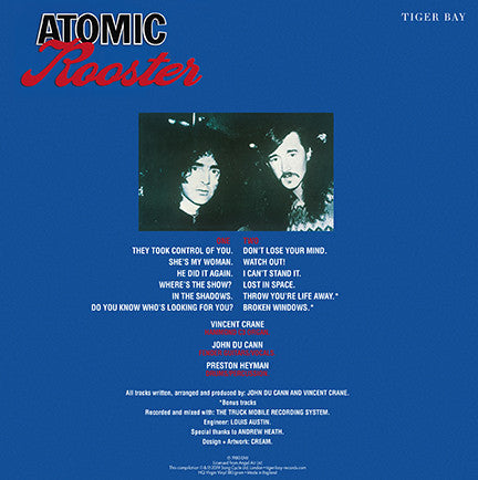 Atomic Rooster : Atomic Rooster (LP, RE, RM, 180)