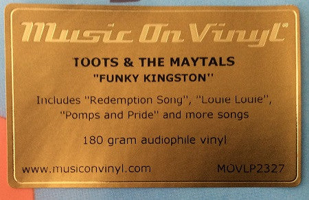 Toots & The Maytals : Funky Kingston (LP, Album, RE, 180)