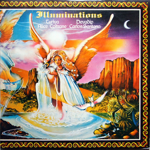 Carlos Santana & Alice Coltrane : Illuminations (LP, Album, RE, 180)