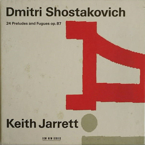 Dmitri Shostakovich - Keith Jarrett : 24 Preludes And Fugues Op. 87 (2xCD, Album, RE + Box)