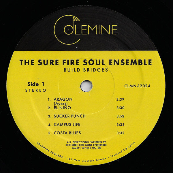 The Sure Fire Soul Ensemble : Build Bridges (LP, Album)