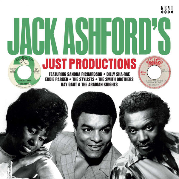 Jack Ashford : Jack Ashford's Just Productions (LP, Comp, Mono, S/Edition)