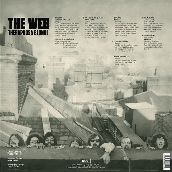 The Web : Theraphosa Blondi (LP, Album, Pic, RE, RM, 180)
