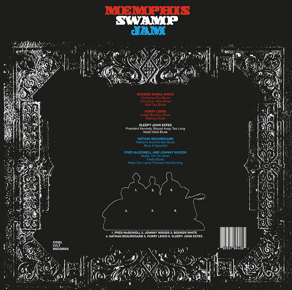 Various : Memphis Swamp Jam (LP, Album, RE, RM, Unofficial, 180)