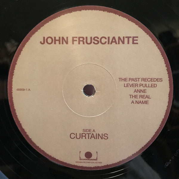 John Frusciante : Curtains (LP, Album, RP)