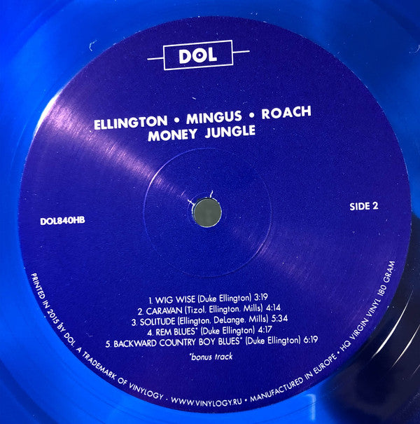 Duke Ellington • Charles Mingus • Max Roach : Money Jungle (LP, Album, RE, 180)