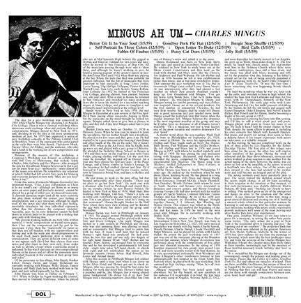 Charles Mingus : Mingus Ah Um (LP, Album, RE, Blu)