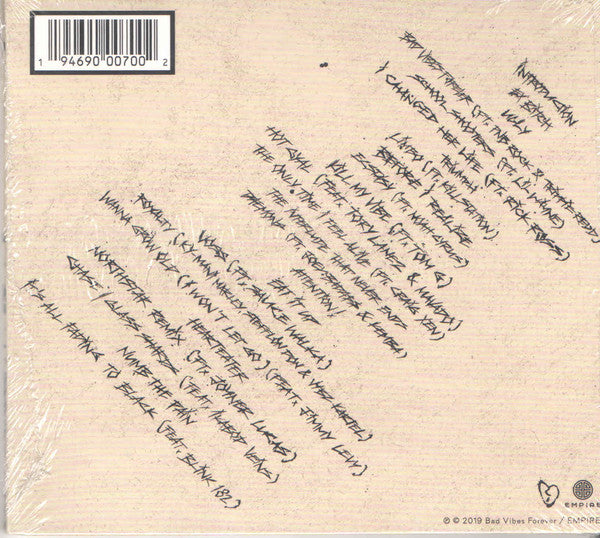 Xxxtentacion : Bad Vibes Forever (CD, Album)
