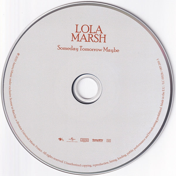 Lola Marsh : Someday Tomorrow Maybe (CD, Album)