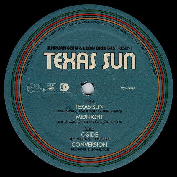 Khruangbin & Leon Bridges : Texas Sun (12", EP)