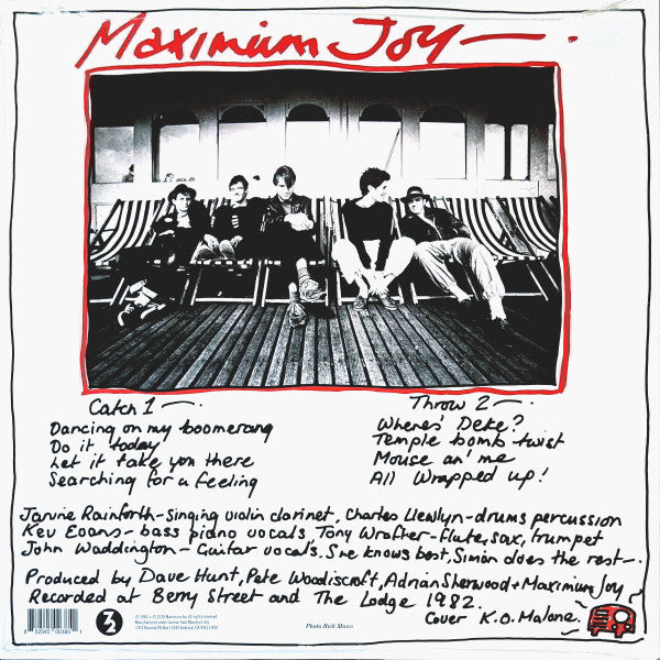 Maximum Joy : Station M.X.J.Y. (LP, Album, Ltd, RE, Red)