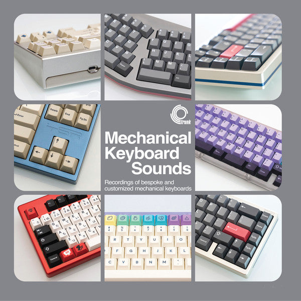 Various : Mechanical Keyboard Sounds - Recordings Of Bespoke And Customized Mechanical Keyboards (LP, Ltd)
