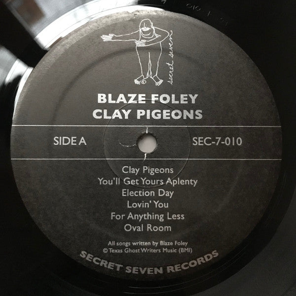 Blaze Foley : Clay Pigeons (LP, RE)