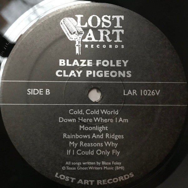 Blaze Foley : Clay Pigeons (LP, RE)