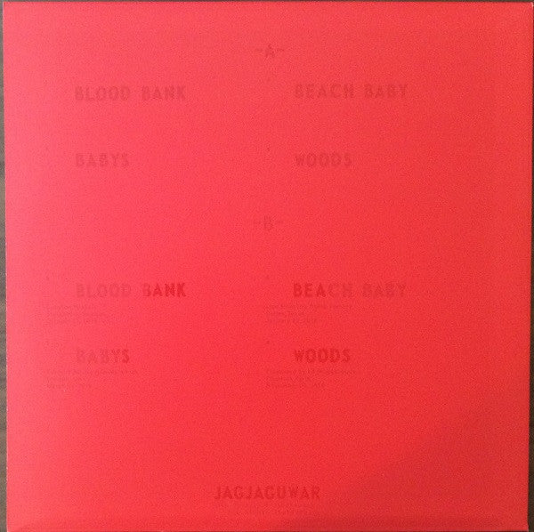 Bon Iver : Blood Bank (12", EP, Ltd, RE, Red)