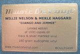 Willie Nelson, Merle Haggard : Django And Jimmie (2xLP, Album, Ltd, Num, RE, Bla)