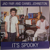 Jad Fair And Daniel Johnston : It's Spooky (2xLP, Album, Ltd, RE, RM, Whi + Flexi, 7", Whi)