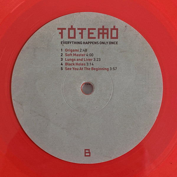 Totemo : Everything Happens Only Once (LP, Album, Pin)