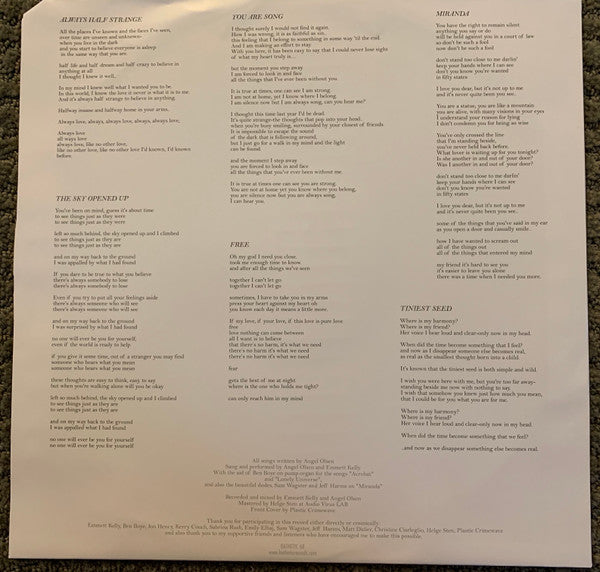 Angel Olsen : Half Way Home (LP, Album, RE)