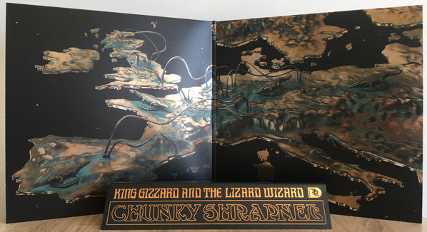 King Gizzard And The Lizard Wizard : Chunky Shrapnel (2xLP, Gol)