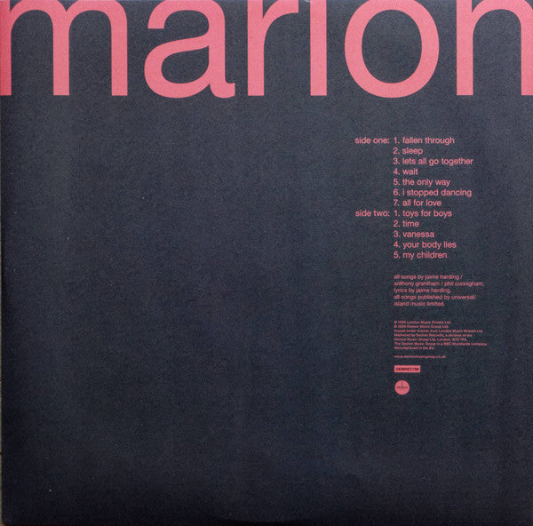 Marion (3) : This World And Body (LP, Album, Ltd, Gol)