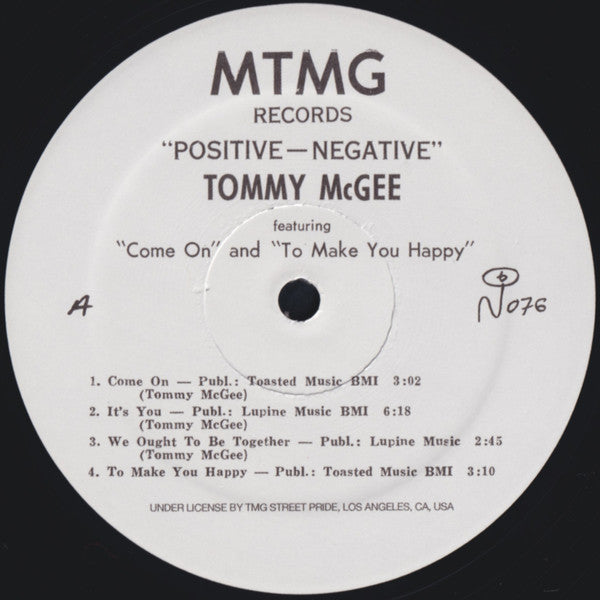 Tommy McGee, The TMG's : I'm A Stranger (2xLP, Album, Comp)