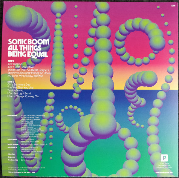 Sonic Boom (2) : All Things Being Equal (LP, Album)