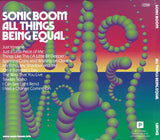 Sonic Boom (2) : All Things Being Equal (CD, Album)