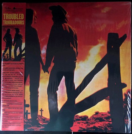 Various : Troubled Troubadours (LP, Comp, Ltd)