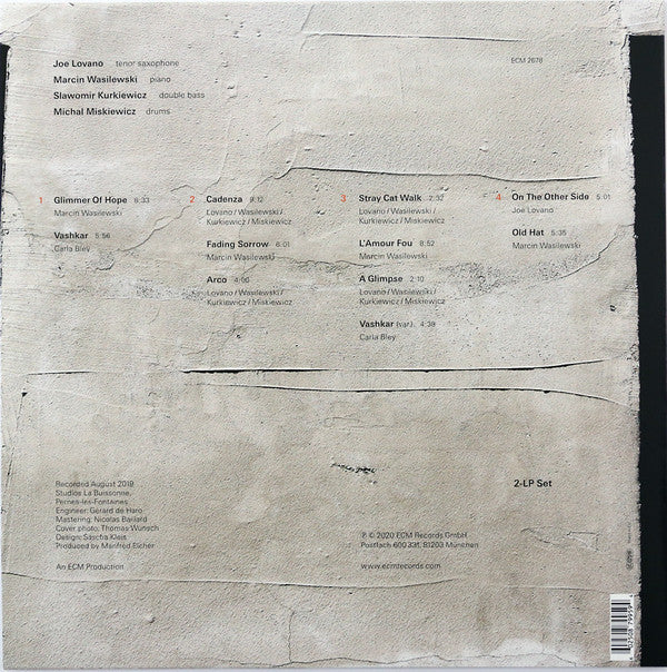 Marcin Wasilewski Trio, Joe Lovano : Arctic Riff (2xLP, Album)