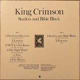 King Crimson : Starless And Bible Black (LP, Album, Ltd, RE, 200)