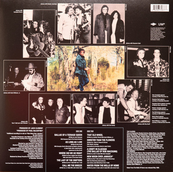 Johnny Cash : Water From The Wells Of Home (LP, Album, RE)